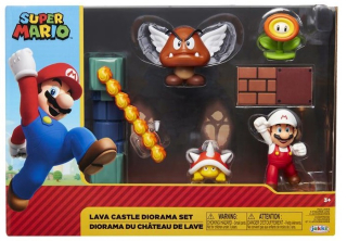 Super Mario - Super Mario 40054 LAVA Hrad + 4 súprava figúrky