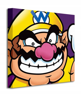 Super Mario - Super Mario Wario Canvas Tlač s 40x40 cm hra