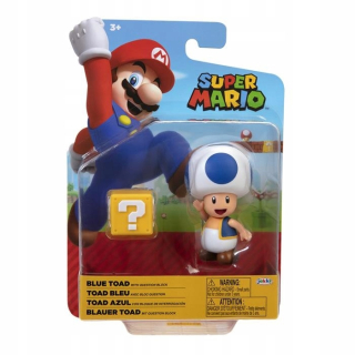 Super Mario - Super Mario - Blue Toad Figurine