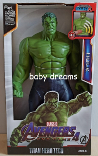 HULK - Super nová akčná figúrka Hulk Pohybliví solídni Avengers