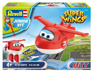 SUPER WINGS - Super Wings 4 Montážna súprava Model JETT REVELL