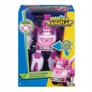 SUPER WINGS - Super Krídla Figurine vozidlo transformujúcej závraty
