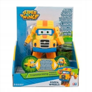 SUPER WINGS - Super Wings Figurine transformuje Poppa kolesá