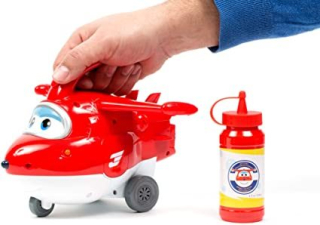 SUPER WINGS - Super Wings Jet Machine pre mydlové bubliny