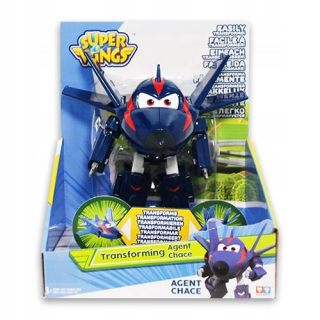 SUPER WINGS - Super Wings Robot Airplane Agent Chase
