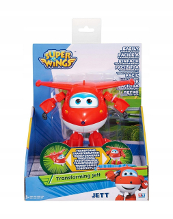 SUPER WINGS - Super Wings Transformuje Jett Cobi Figurine