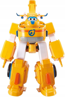 Super Wings Transformujúce vozidlo Donnie Lietadlo, žltá, 18 cm