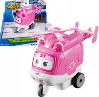 SUPER WINGS - Super Wings Vroom N Zoom Dizard Vozidlo s pohonom