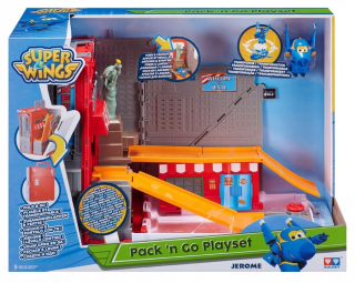 SUPER WINGS - Super Wings Kit Airport New York Airplane
