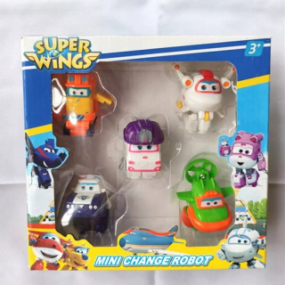 SUPER WINGS - Super krídla sada 5 transformujúcich obrázkov