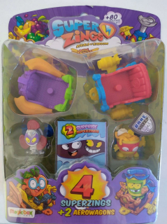 SUPER ZINGS - Super Zings Series 5 Aerovagon Airblades Vozidlá