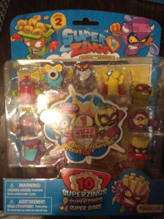 SUPER ZINGS - Super Zings 2 Set Blister 10 Pack, zlaté zlato