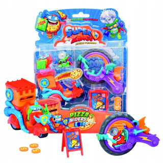 SUPER ZINGS - Super Zings 3 Pizza Riders 2 Vozidlá 2 Čísla