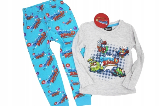 SUPER ZINGS - Super Zings 3LAT PAJAMAS Dlhý rukáv 98