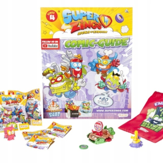 SUPER ZINGS - Super Zings 4 Set + BlasterJet +3 čísla