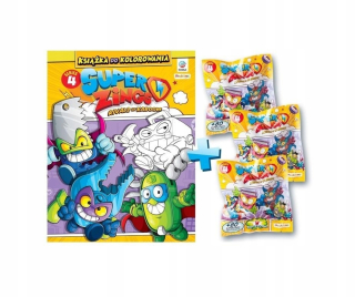 SUPER ZINGS - Super Zings - Farebná kniha + Figurines