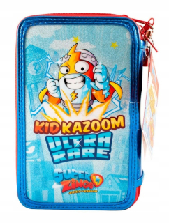 SUPER ZINGS - Super Zings. 3-komorné puzdro ceruzky so zariadením