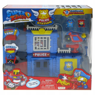 SUPER ZINGS - Super Zings: Policajná stanica, vozidlo, figúrky A