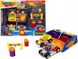 SUPER ZINGS - Super Zings Rivaly CABOOM 3 RACE + 2 FIGURINES