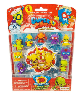 SUPER ZINGS - Super Zings Blister 10 balenie, vzácne zlato