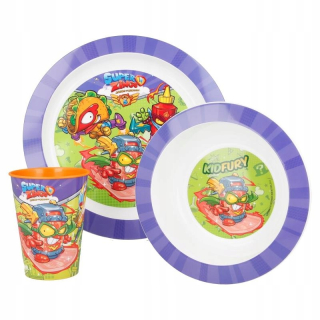 SUPER ZINGS - Super Zings - Súprava jedál pre mikrovlnnú rúru