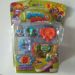 SUPER ZINGS - Super Zings Series 3 Rampa vozidlo Slider Rad kolies
