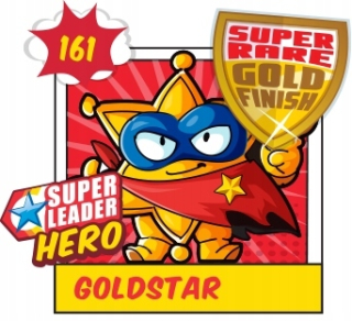 SUPER ZINGS - Super Zings Series 3 Superzings 161 Goldstar Gold