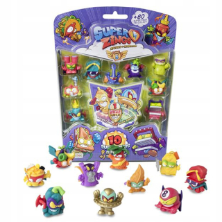 SUPER ZINGS - Super Zings Series 5 Nastavte 10 obrázkov + 1 zlato