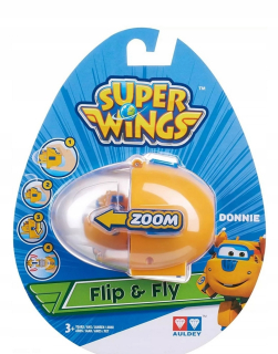 Figúrka s vystreľovačom Super Wings Donnie