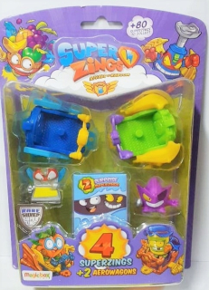 SUPER ZINGS - Superzings 5 - Aerovagon - 4 obrázky + 2 vozidlá