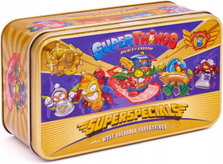 SuperThings Superspecials zlatá plechovka série 5 Zingsy 9 figúrky na darček