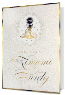 Karta na pamiatku prvého svätého prijímania pána Draka HM200-1783