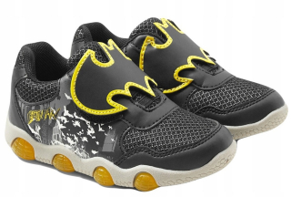 BATMAN -  Žiariace športové topánky pre chlapec batman adidasy
