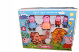 Pepa Pig - Pepa Pepa 4 Figurines Ship Carousel
