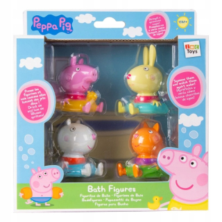 Pepa Pig - Peppa prasa - 4 čísla pre gumový kúpeľ