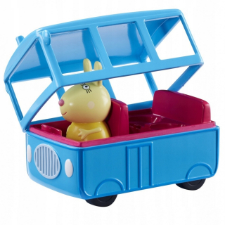 Pepa Pig - Pippa Pippa Bus Peppy 1 Figurine Rabbit