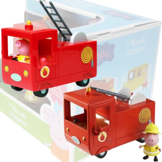 Pepa Pig - Peppa Prasa Figurine Fire Truck Prasa PEPPE