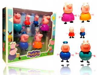 Pepa Pig - Peppa ošípané čísla Rodinné Peppa George