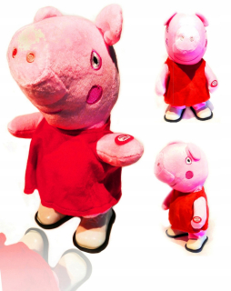 Pepa Pig - Peppa peppa maskot interaktívna chôdza a spev