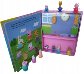 Pepa Pig - Peppa Peppa Maskot Pepa Figurines Všetky rodiny