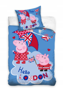 Pepa Pig - Peppa ošípané 140x200 deti Pepa prasa