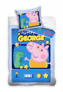 Pepa Pig - Peppa ošípané 160x200 deti George prasa