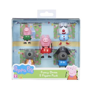 Pepa Pig - Peppa prasa. Krásne oblečenie 5 figúrky