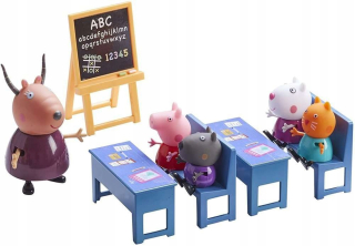 Pepa Pig - Peppa ošípaná Školská trieda + 5 Figuríny