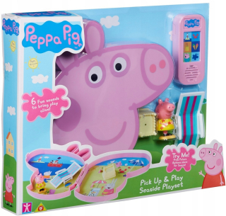 Pepa Pig - Peppa Guinea nastaviť kufr pre zábavu
