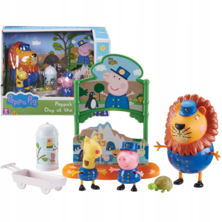 Pepa Pig - Set Peppa Set ZOO 3 Figurky Príslušenstvo