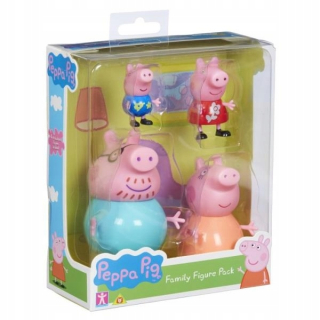 Pepa Pig - Peppa ošípané figúrky 4 figúrky