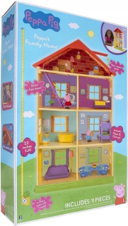 Pepa Pig - Peppa Prasa Rodina Domov TM Hračky