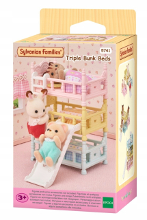 Sylvanian Families Trojlôžková posteľ 5741