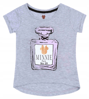 Minnie Mouse - Šedá Minnie Mouse Mouse Disney T-Shirt 4-5 rokov 110 cm